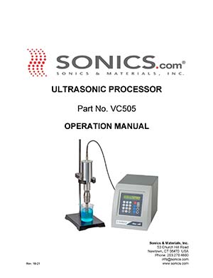 Products | Sonics & Materials Inc. (44) Products | Sonics & Materials Inc. (44)